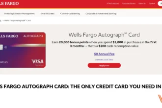 Wells Fargo Autograph Card